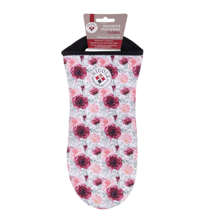 Rękawica kuchenna z neoprenu Floral RAVI